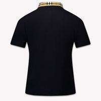 Burberry Johane Kinder Jungen Polo Schwarz