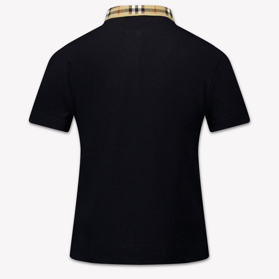 Burberry Johane Kinder Jungen Polo Schwarz