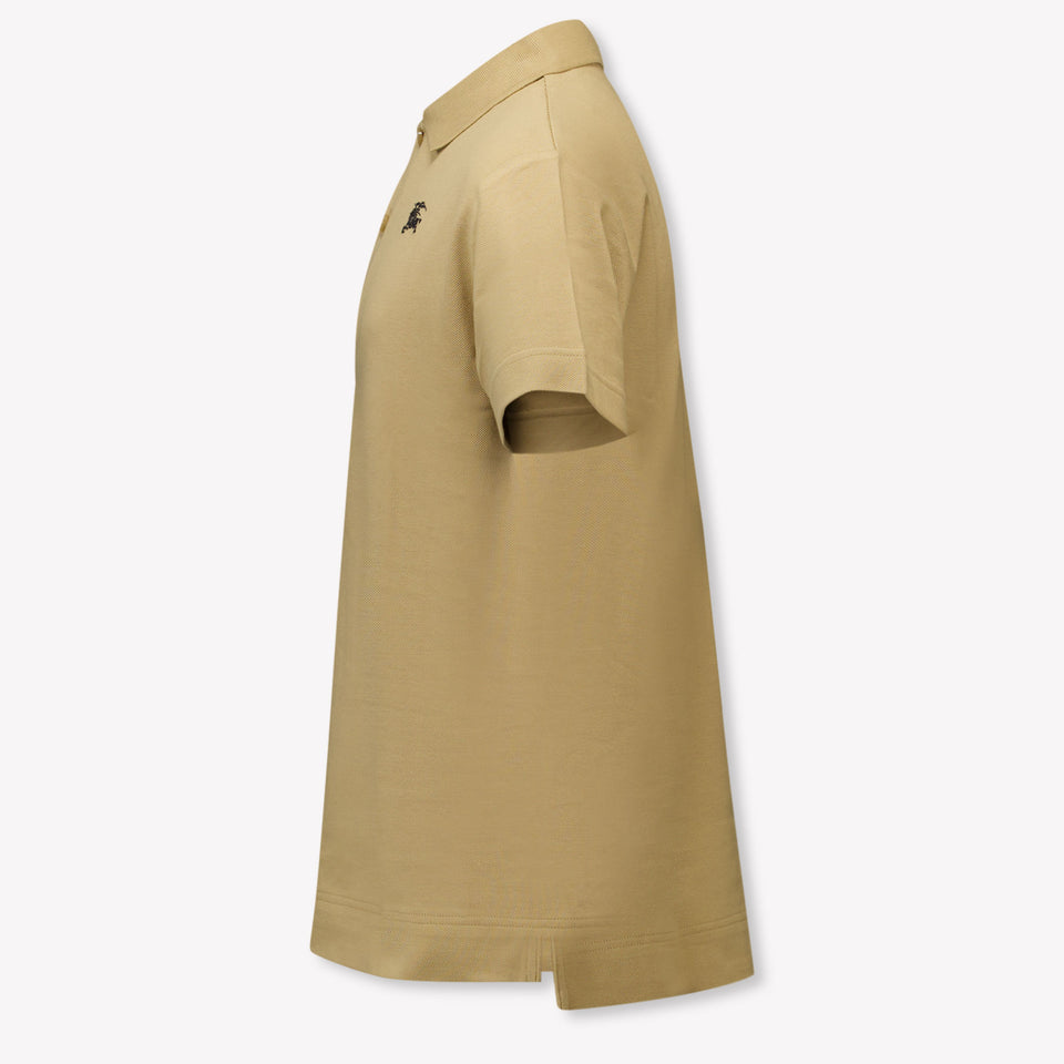 Burberry Johane Kids Boys Polo Beige
