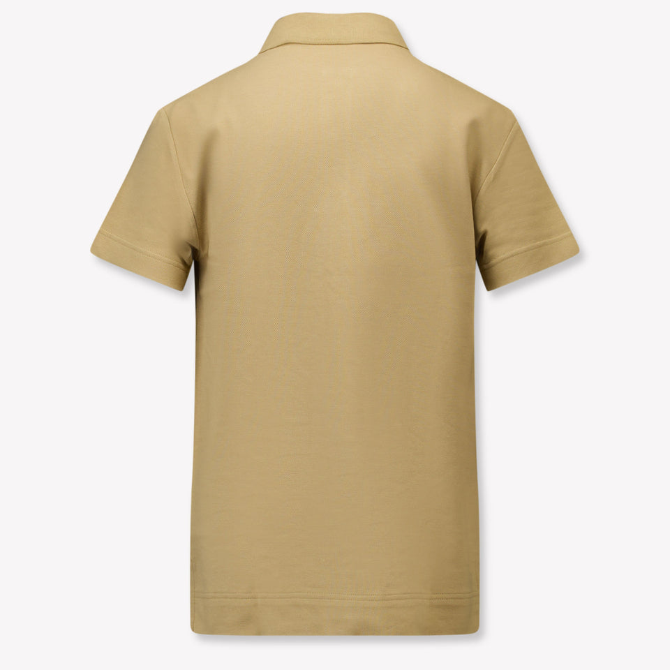 Burberry Johane Kids Boys Polo Beige