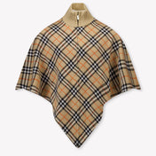 Burberry Kids Girls Scarf In Beige