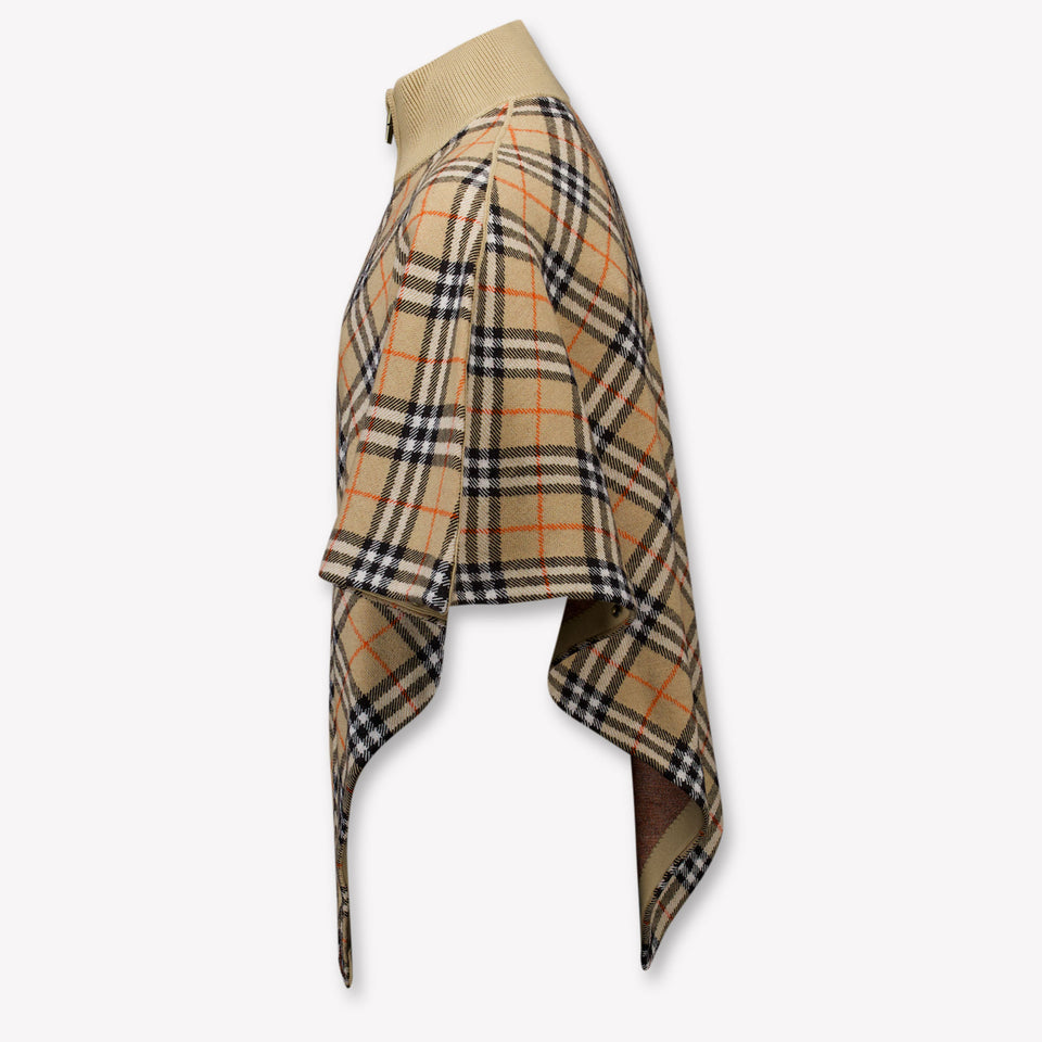 Burberry Kids Girls Scarf In Beige