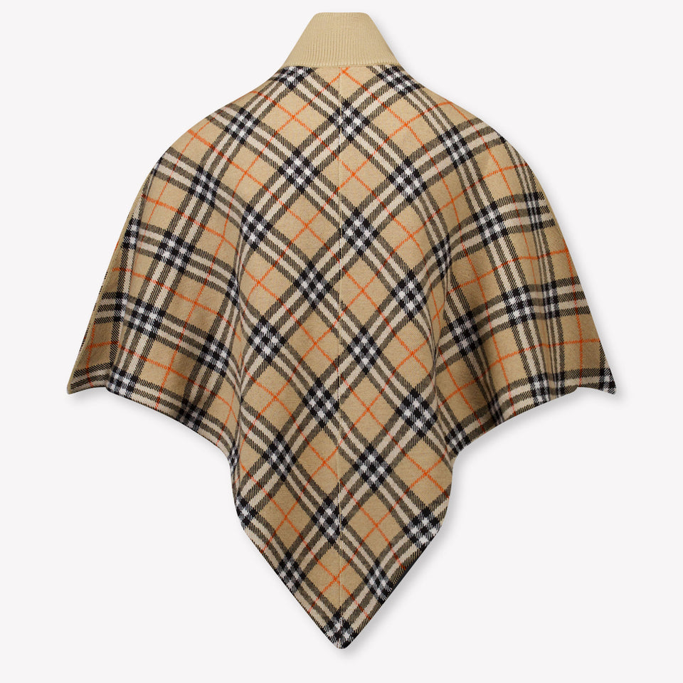 Burberry Kids Girls Scarf In Beige