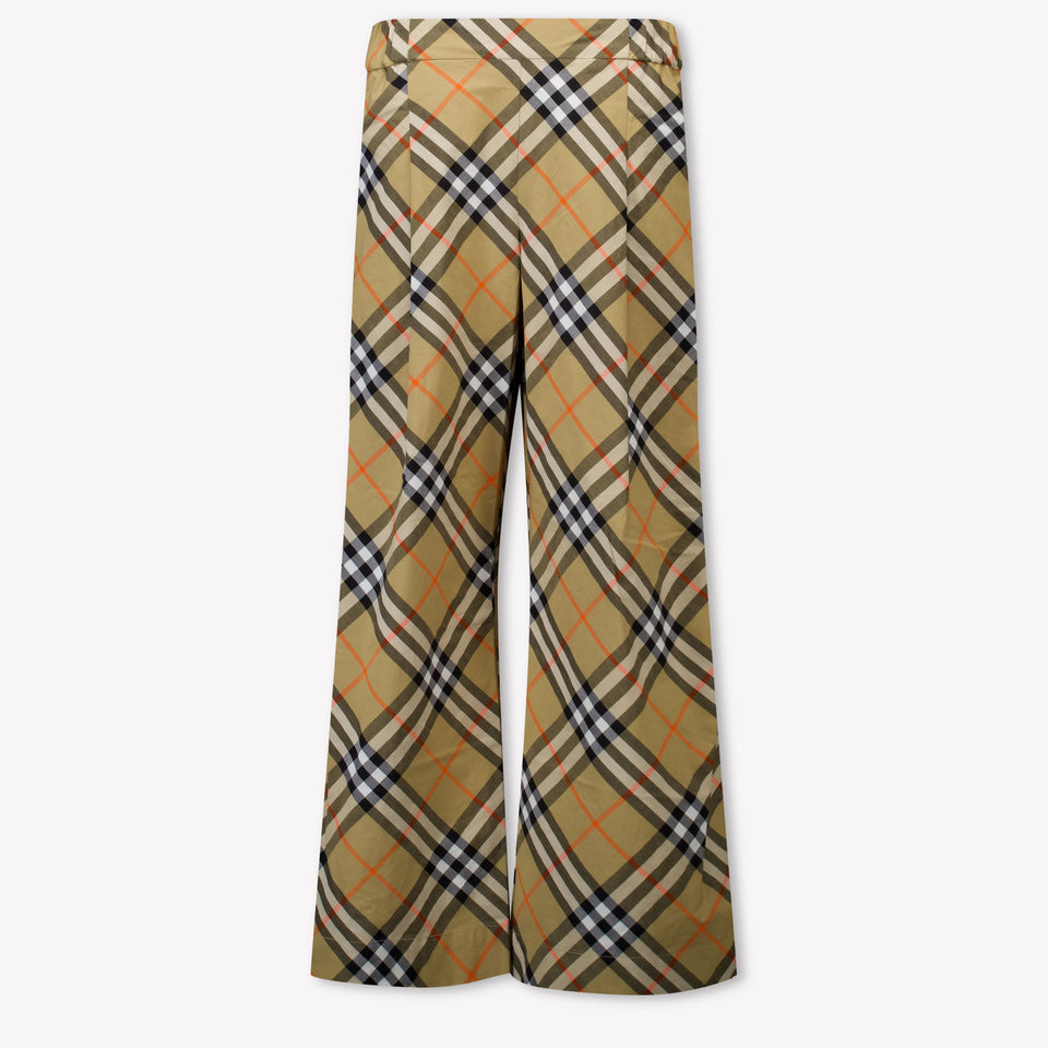 Burberry Kids Girls  Pants Beige