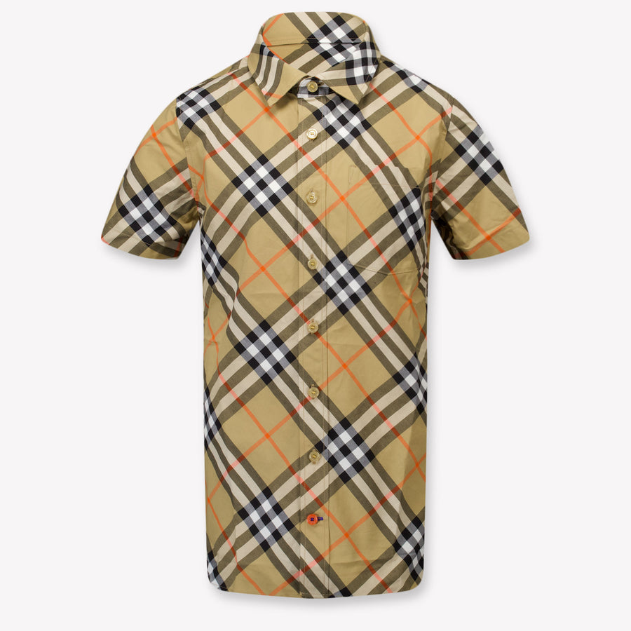 Burberry Enfant Garçons Chemisier Beige