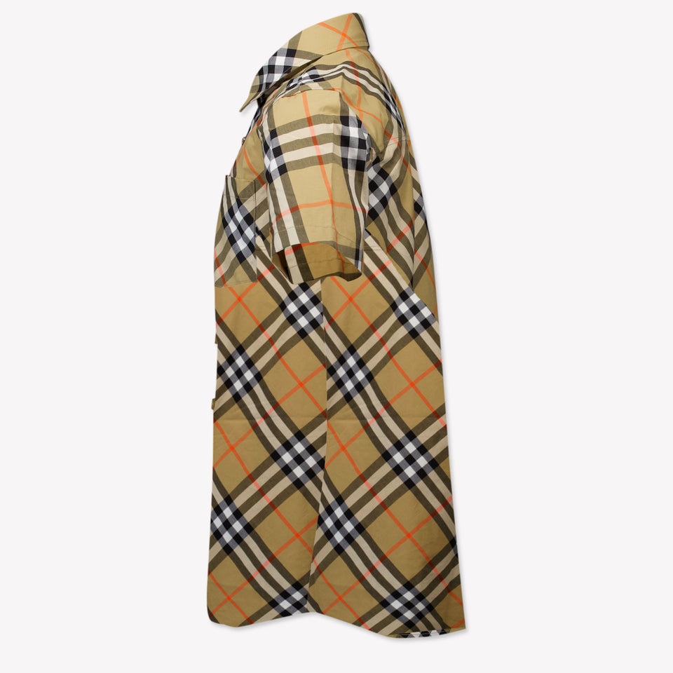 Burberry Ragazzo Ragazzi Camicetta dentro Beige