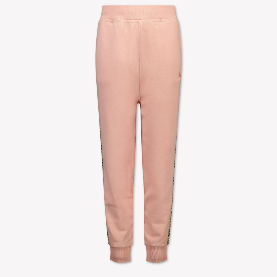 Burberry Ragazzo Ragazze Pantaloni Rosa Chiaro