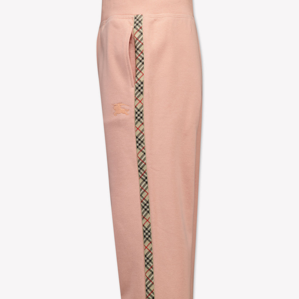 Burberry Ragazzo Ragazze Pantaloni Rosa Chiaro