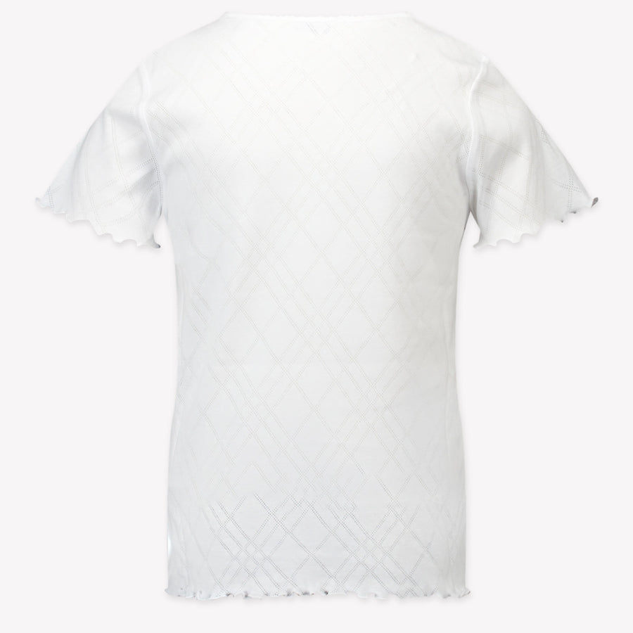 Burberry Enfant Filles T-shirt Blanc