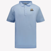 Burberry Enfant Garçons Polo Bleu Clair