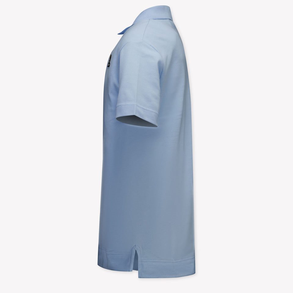 Burberry Enfant Garçons Polo Bleu Clair