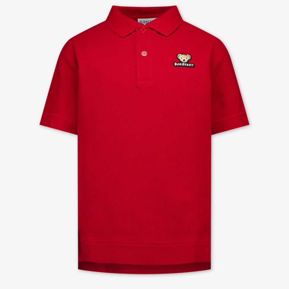 Burberry Enfant Garçons Polo Rouge