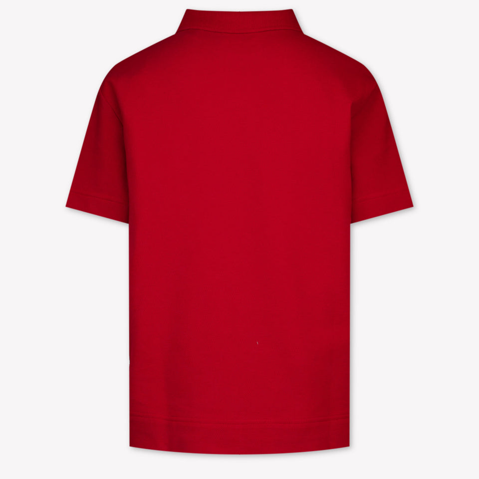 Burberry Enfant Garçons Polo Rouge