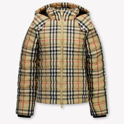 Burberry Niños de Cecilia Chicas Chaqueta de invierno Beige