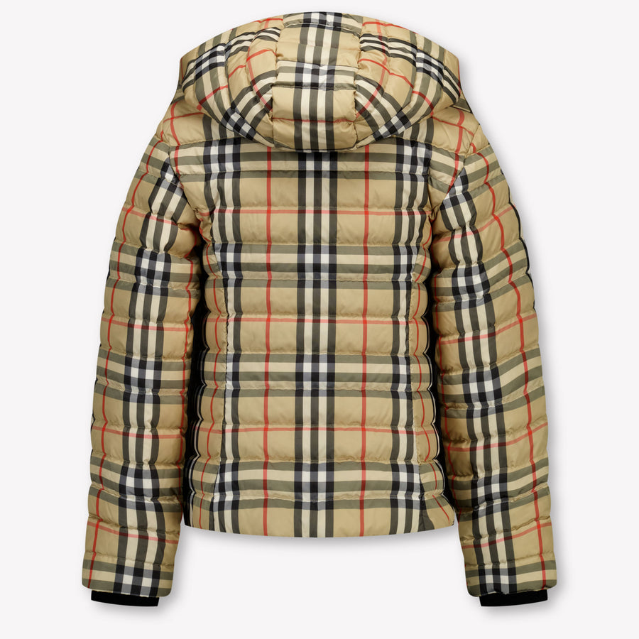 Burberry Enfants de Cecilia Filles Veste d'hiver Beige