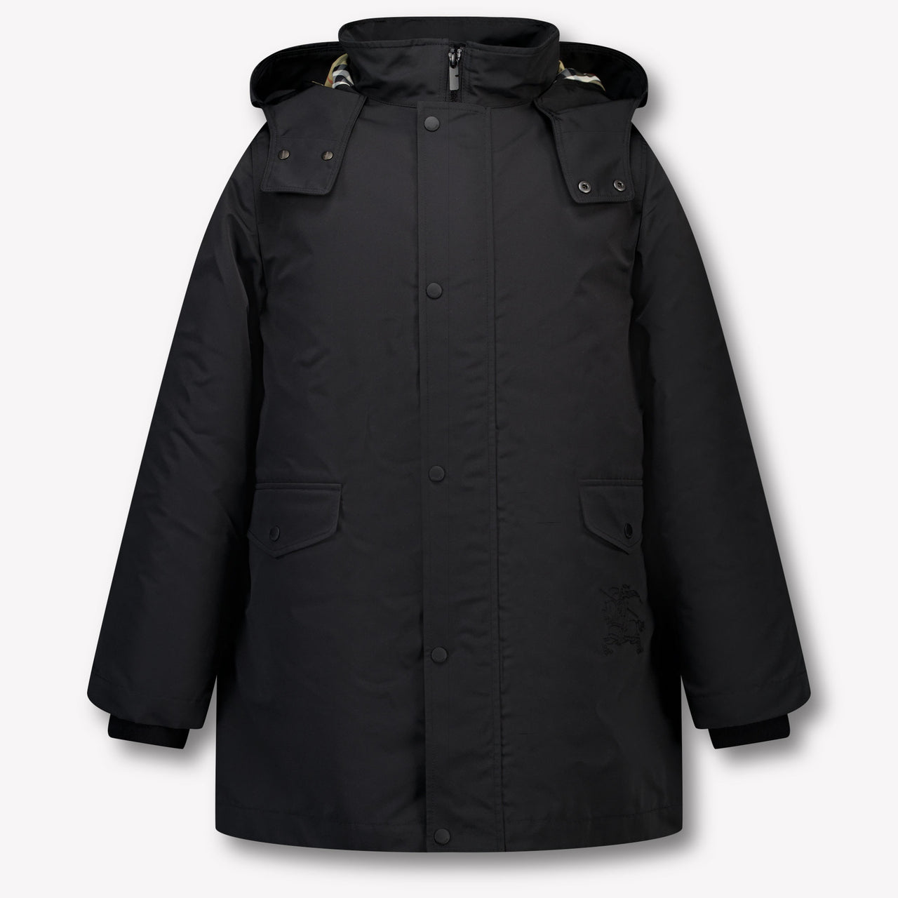 Burberry Brady Kinder Garçons Veste d'hiver Noir