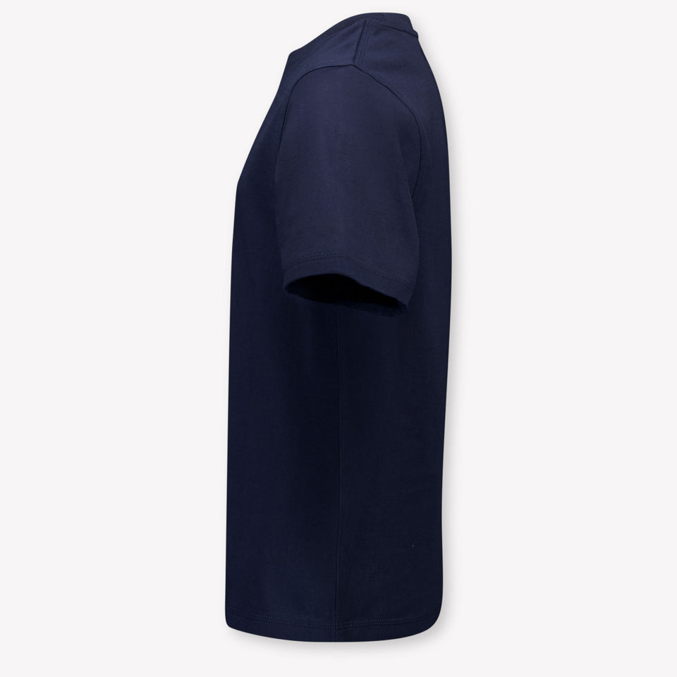 Burberry Kids Boys  T-Shirt Dark Blue