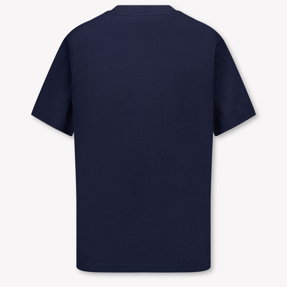 Burberry Kids Boys  T-Shirt Dark Blue