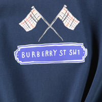 Burberry Enfant Garçons T-shirt Bleu Foncé
