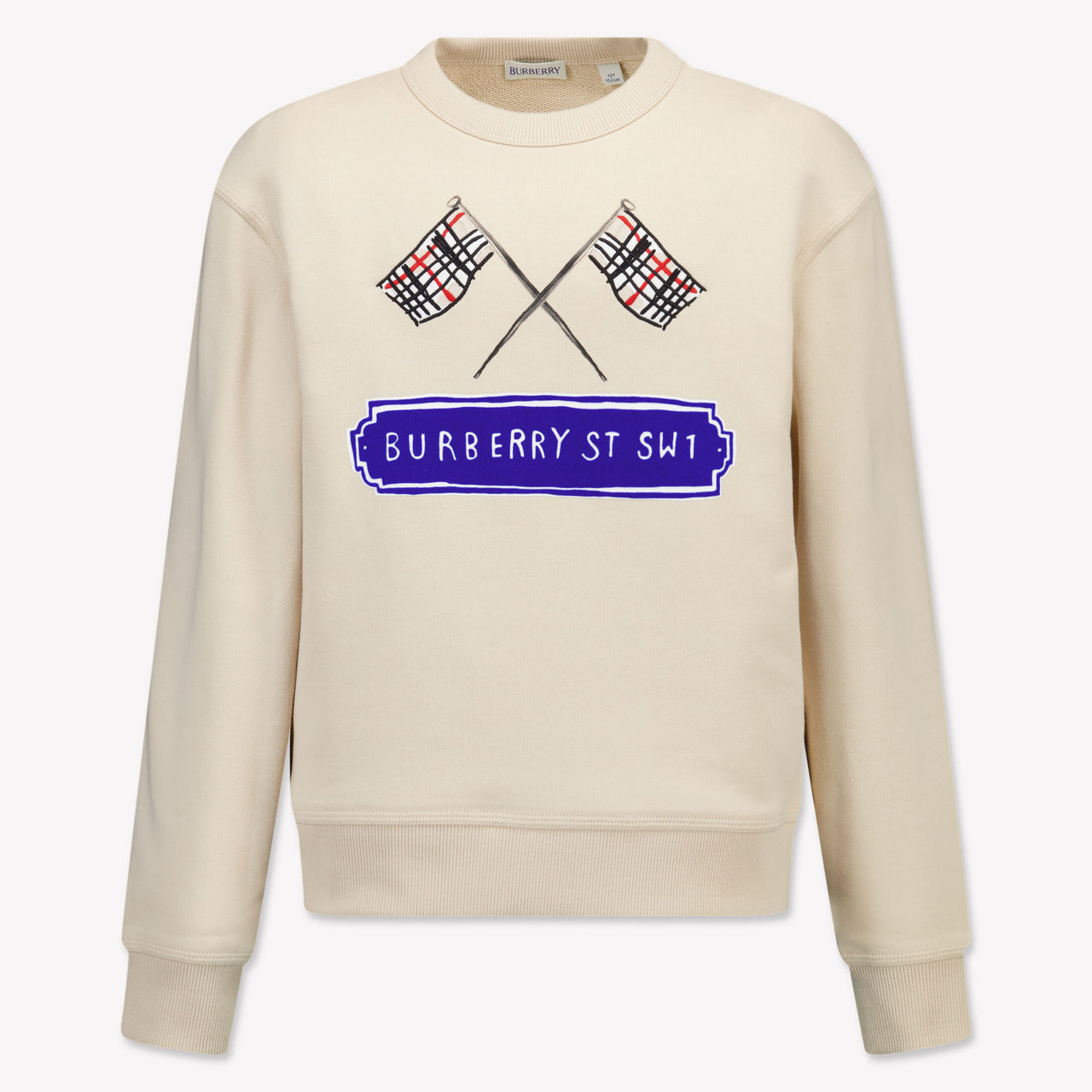 Burberry Enfant Garçons Pull Beige Clair