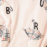 Burberry Enfant Filles T-shirt Rose Léger