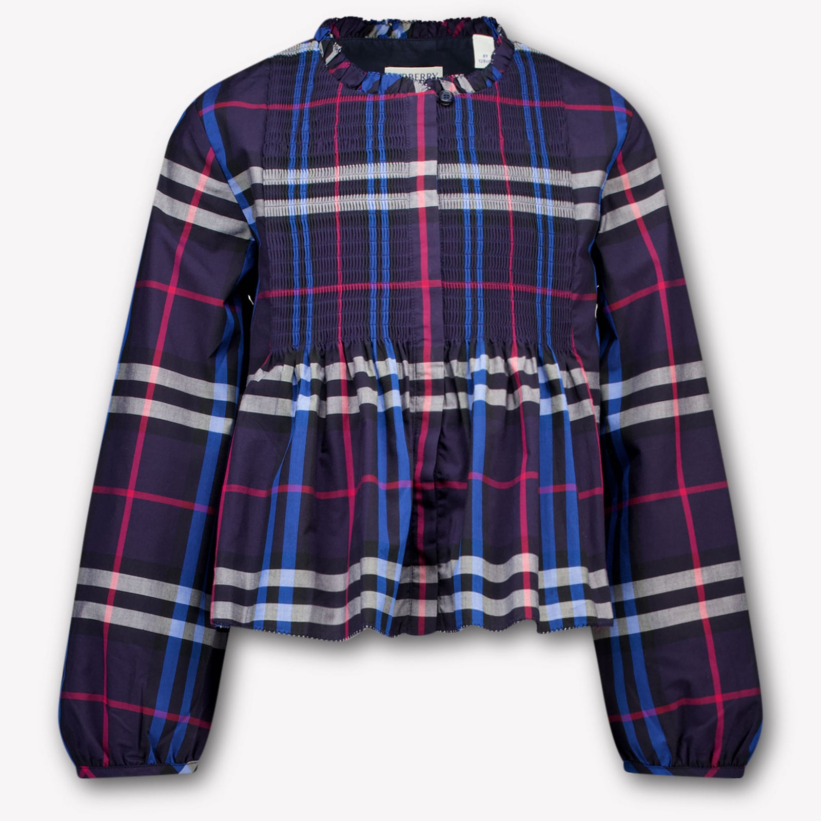 Burberry Ragazzo Ragazze Camicetta dentro Blu Scuro