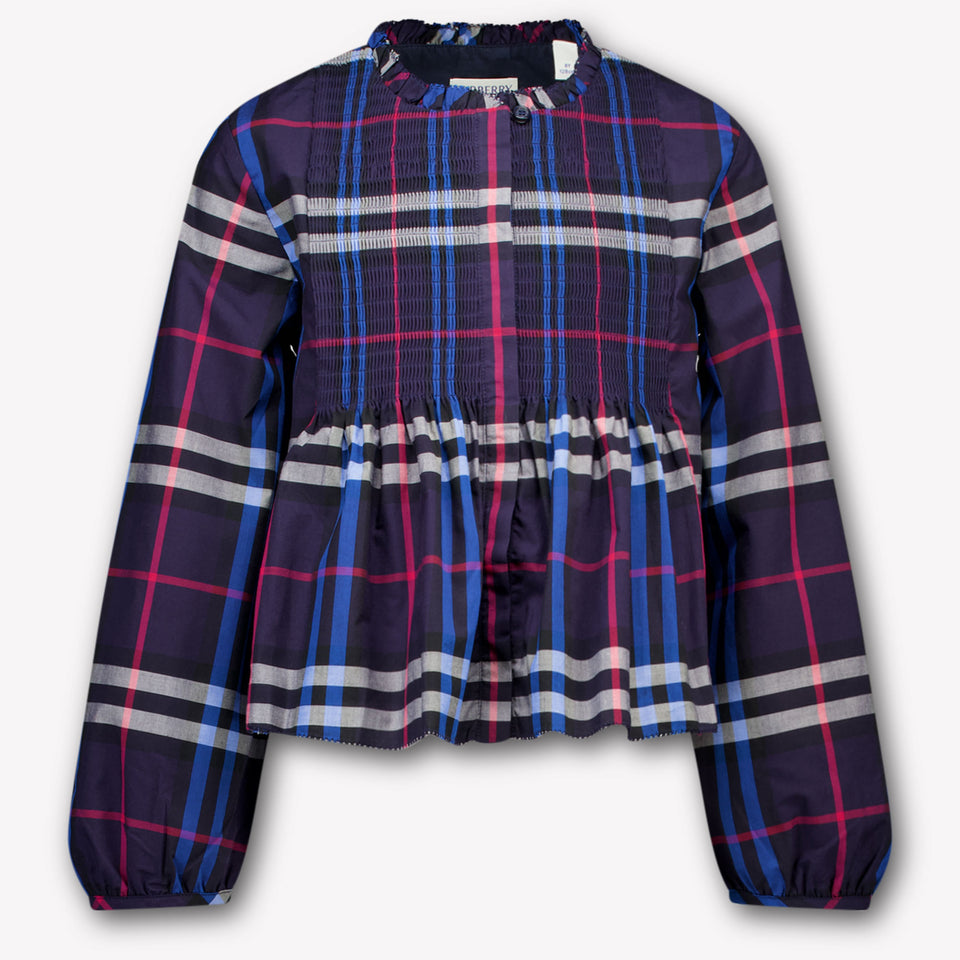 Burberry Enfant Filles Chemisier Bleu Foncé