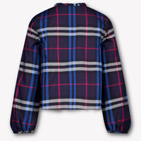 Burberry Kinder Meisjes Blouse In Donker Blauw