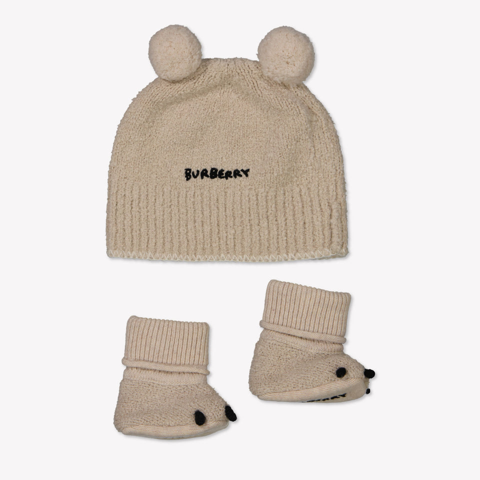 Burberry Bambino Unisex Cappello in Beige Chiaro