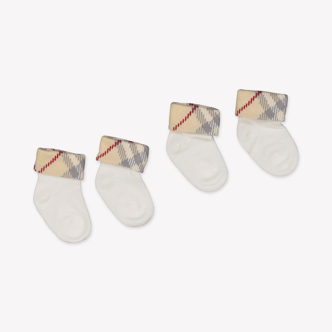 Burberry Bébé Unisexe Faire des chaussettes Blanc