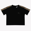 Burberry CEDAR Baby Unisex T-Shirt In Schwarz