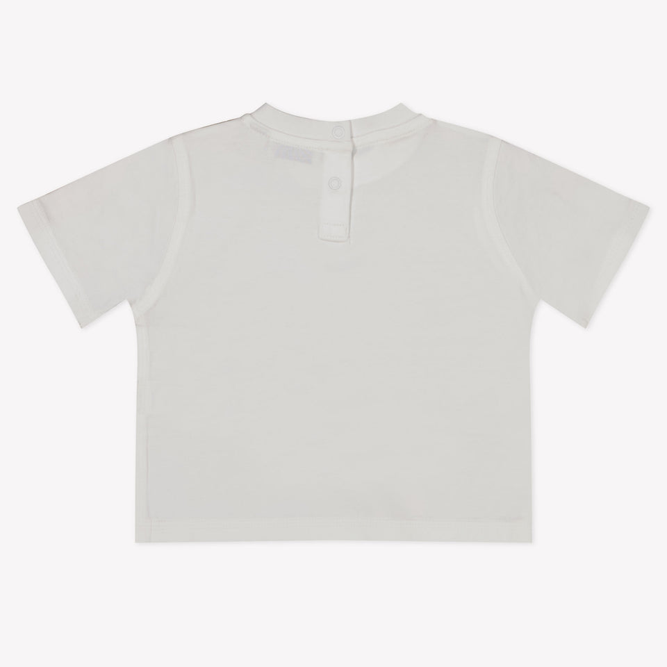 Burberry Bébé en cèdre Unisexe T-shirt dans Blanc