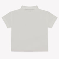 Burberry Bambino Ragazzi Polo Bianco