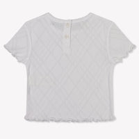 Burberry Pennybear bébé Filles T-shirt Blanc