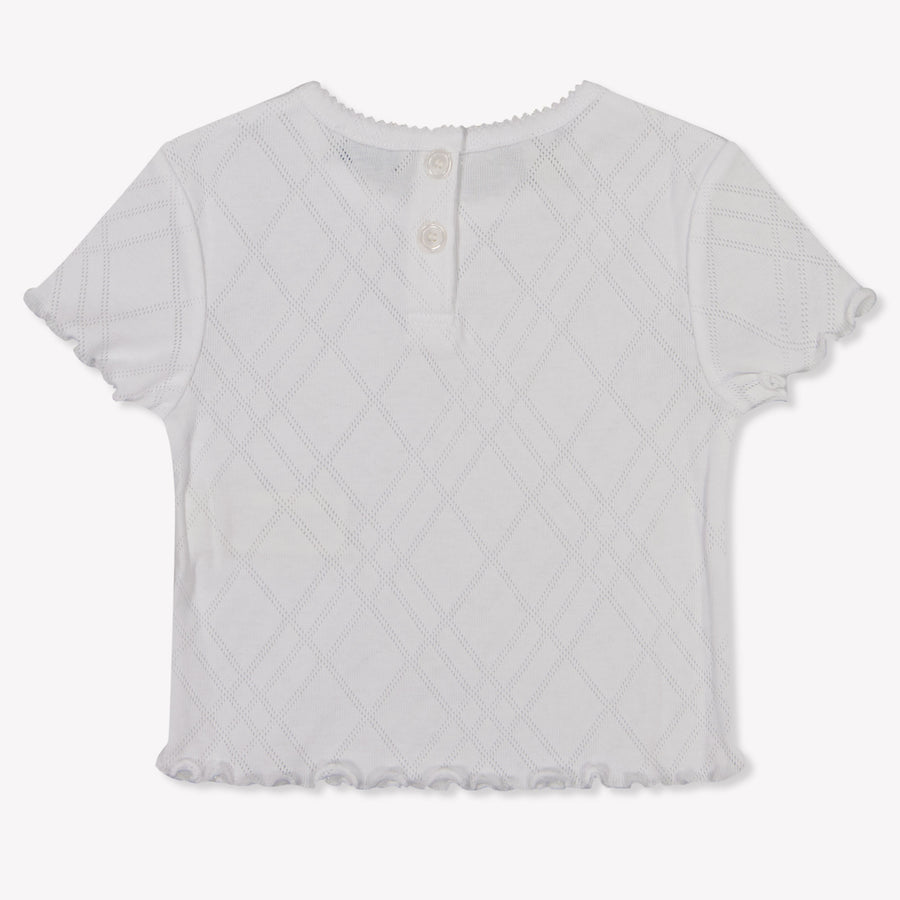 Burberry Pennybear bébé Filles T-shirt Blanc