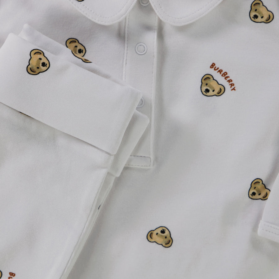 Burberry Bébé Unisexe Se présenter Blanc