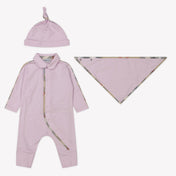 Burberry Bambino Ragazze Tuta in scatola Rosa Chiaro