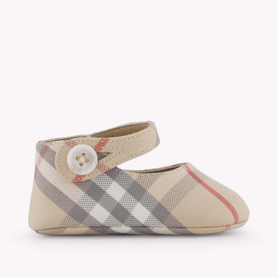Burberry Baby Meisjes Schoenen In Licht Beige