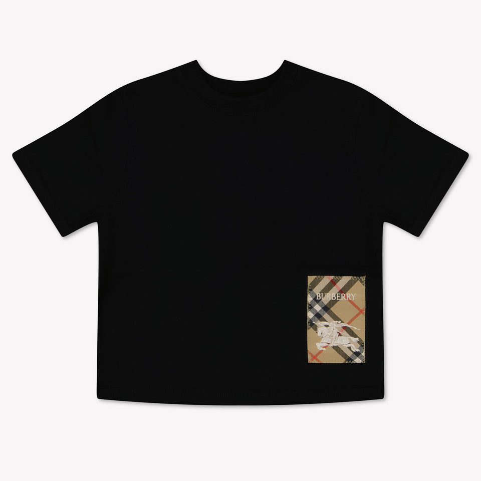 Burberry Bébé Unisexe T-shirt Noir