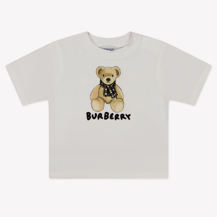 Burberry Bébé Unisexe T-shirt Blanc