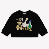 Burberry Bébé Unisexe Pull Noir