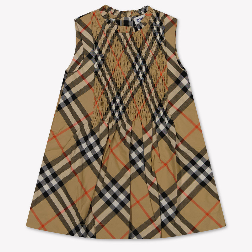 Burberry Yvette baby Ragazze Vestito Beige