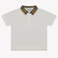 Burberry Bébé Garçons Polo Blanc