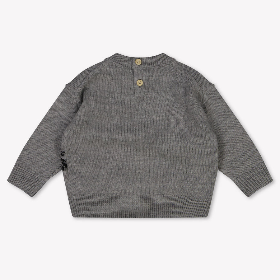 Burberry Bébé Unisexe Pull Gris