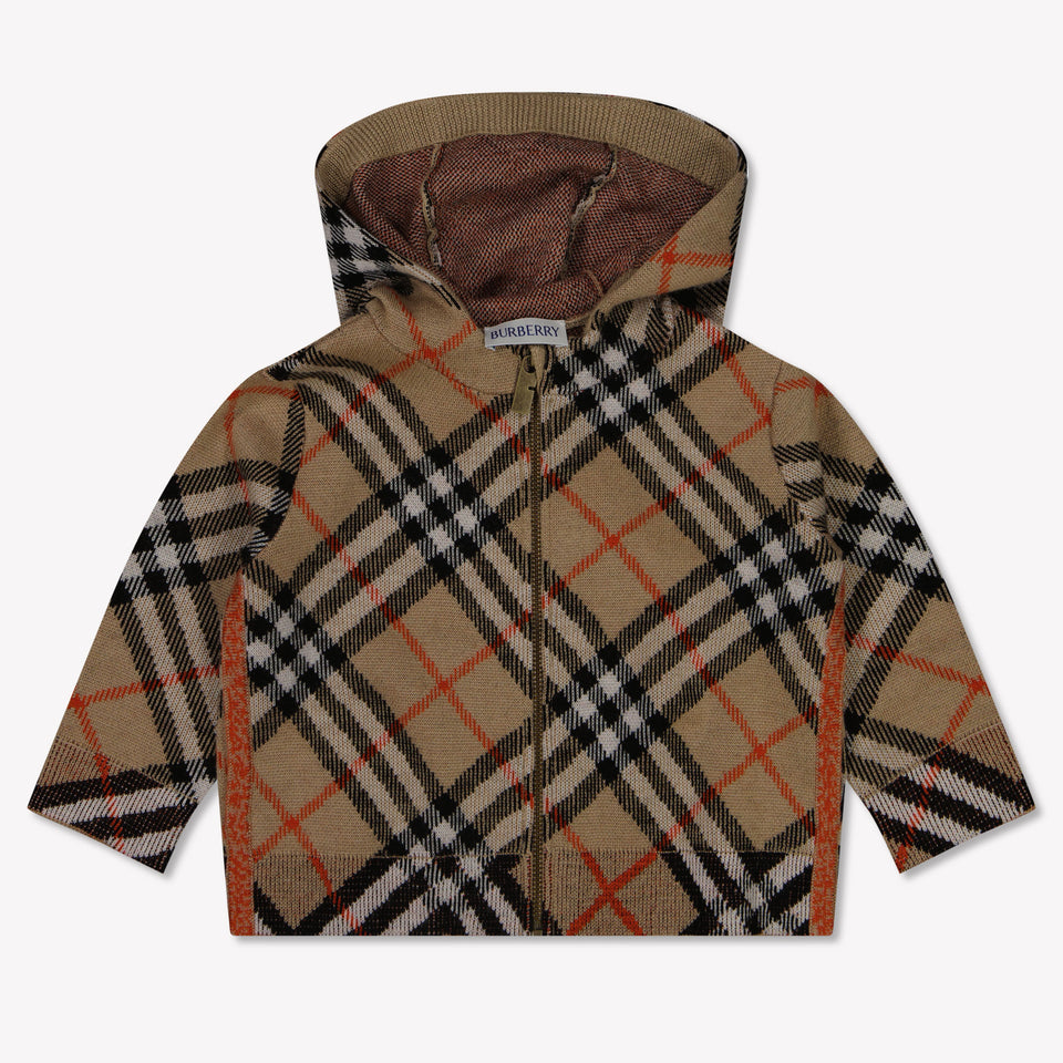 Burberry Baby Unisex Vest In Beige