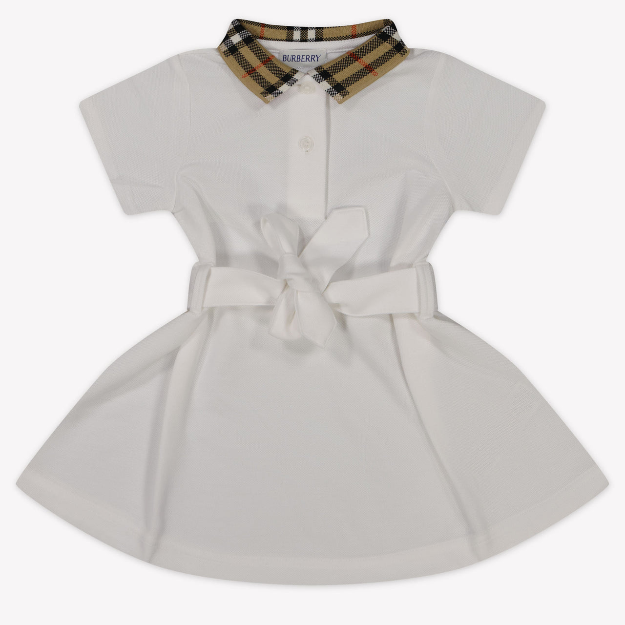 Burberry Astrid bébé Filles Robe Blanc