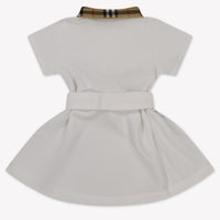 Burberry Astrid bébé Filles Robe Blanc