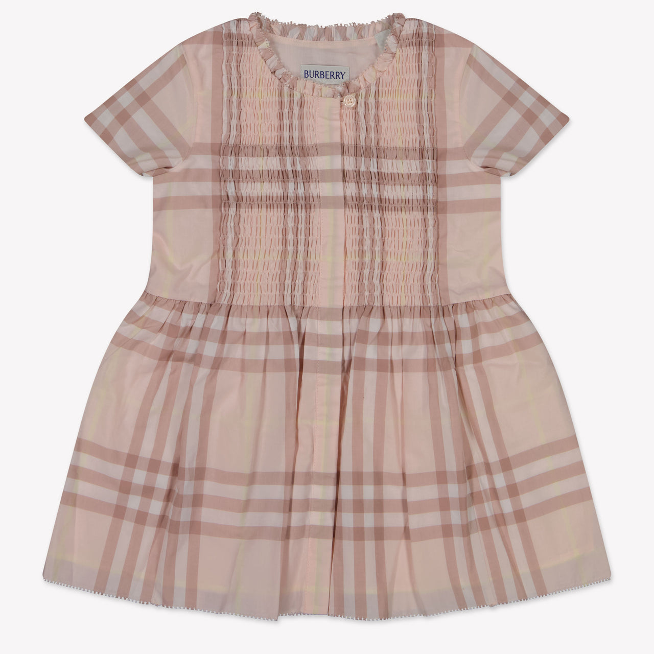 Burberry Bébé rose Filles Robe Rose Léger
