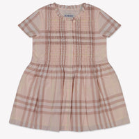 Burberry Bébé rose Filles Robe Rose Léger