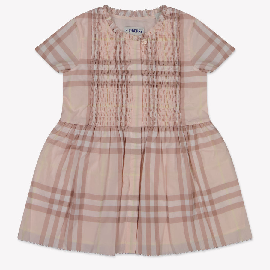 Burberry Bébé rose Filles Robe Rose Léger
